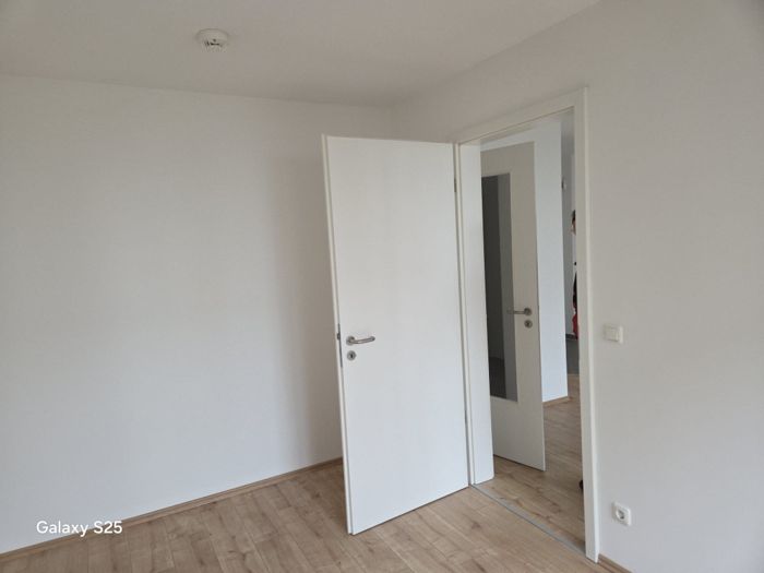 Sauberes Fenster nach der Glasreinigung